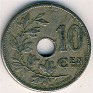 10 Centimes Belgium 1905 KM# 53. Uploaded by Granotius